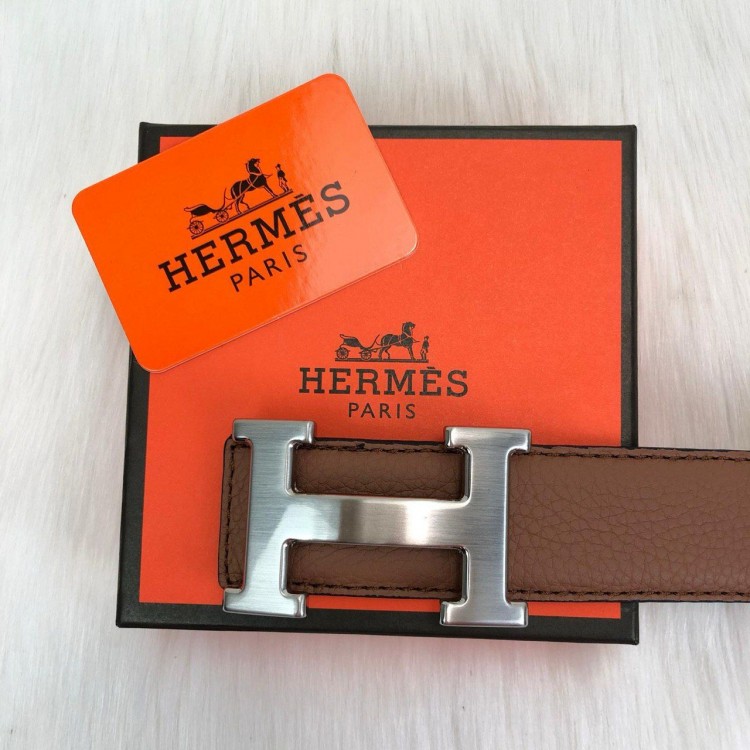 HERMES KEMER TABA 4 CM GUMUS